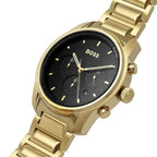 Hugo Boss Trace 1514006 44mm Men’s Chronograph Watch – Black Dial & Stainless Steel Bracelet