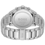 Hugo Boss View 1514008 44mm Men’s Chronograph Watch – Black Dial & Silver-tone Stainless Steel Link Bracelet