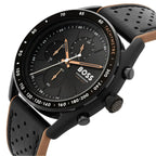 Hugo Boss Centre Court 1514022 44mm Men’s Chronograph Watch – Black Dial & Rubber Strap