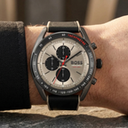 Hugo Boss Centre Court 1514024 44mm Men’s Chronograph Watch – Champagne Dial & Black Rubber Strap