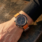 Hugo Boss Centre Court 1514025 44mm Men’s Chronograph Watch – Black Dial & Orange Rubber Strap