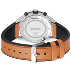 Hugo Boss Centre Court 1514025 44mm Men’s Chronograph Watch – Black Dial & Orange Rubber Strap