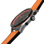 Hugo Boss Centre Court 1514025 44mm Men’s Chronograph Watch – Black Dial & Orange Rubber Strap
