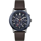 Hugo Boss Solgrade 1514030 44mm Men’s Solar Watch – Blue Dial & Brown Genuine Leather Strap