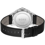 Hugo Boss Solgrade 1514031 44mm Men’s Solar Watch – Black Dial & Black Genuine Leather Strap