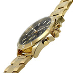 Hugo Boss Runner 1514059 44mm Men’s Chronograph Watch – Gray Dial & Gold-tone Stainless Steel Link Bracelet