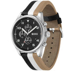Hugo Boss View 1514062 44mm Men’s Chronograph Watch – Black Dial & Textile Strap