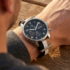 Hugo Boss View 1514062 44mm Men’s Chronograph Watch – Black Dial & Textile Strap