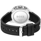Hugo Boss Runner 1514141 44mm Men’s Chronograph Watch – Black Dial & Black Rubber Strap