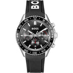 Hugo Boss Runner 1514141 44mm Men’s Chronograph Watch – Black Dial & Black Rubber Strap