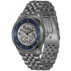 Hugo Boss Principle 1514254 41mm Men’s Automatic Watch – Blue Dial & Gunmetal Stainless Steel Bracelet