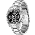 Hugo Boss Hero 1514267 43mm Men’s Chronograph Watch – Black Dial & Silver-tone Stainless Steel Link Bracelet