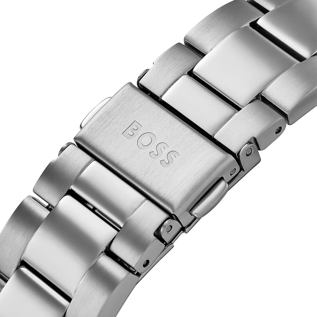 Hugo Boss Hero 1514267 43mm Men’s Chronograph Watch – Black Dial & Silver-tone Stainless Steel Link Bracelet