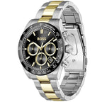 Hugo Boss Hero 1514269 43mm Men’s Chronograph Watch – Black Dial & Two-tone Stainless Steel Link Bracelet