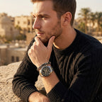 Hugo Boss Hero 1514269 43mm Men’s Chronograph Watch – Black Dial & Two-tone Stainless Steel Link Bracelet