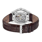Hugo Boss Principe 1514305 43mm Men’s Automatic Watch – Blue Skeleton Dial & Genuine Leather Strap