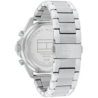 Tommy Hilfiger Jax 1710656 46mm Men's Multi-Function Watch – Navy Blue & Silver Stainless Steel Bracelet