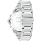 Tommy Hilfiger Henry 1710683 44mm Men's Multi-Function Watch – Grey Skeleton & Silver Stainless Steel Bracelet