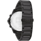Tommy Hilfiger Henry 1710685 44mm Men's Multi-Function Watch – Black Skeleton & Black Stainless Steel Bracelet