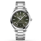 Omega Seamaster Aqua Terra 150M Master Quality Watch – Green Dial & Stainless Steel Bracelet
