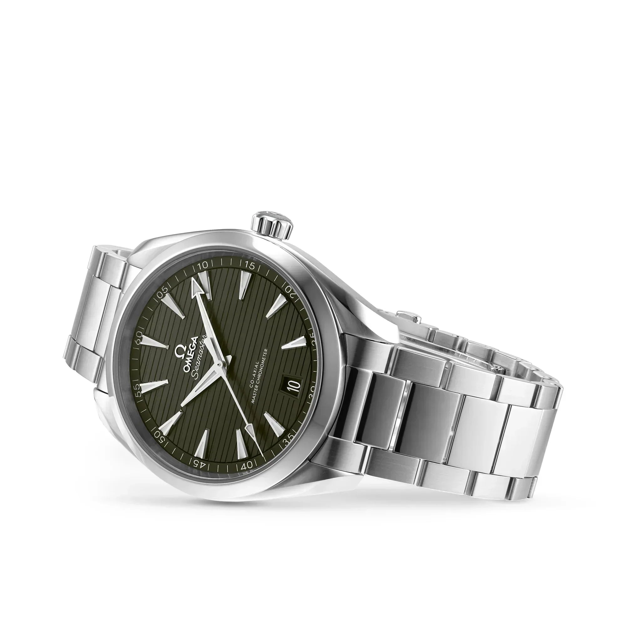 Omega Seamaster Aqua Terra 150M Master Quality Watch – Green Dial & Stainless Steel Bracelet