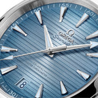Omega Seamaster Aqua Terra 150M Master Quality Watch – Summer Blue Dial & Stainless Steel Bracelet
