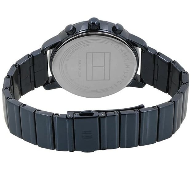 Tommy Hilfiger Blake 1781893 38mm Women's Multi-Function Watch – Navy Blue & Navy Blue Stainless Steel Bracelet