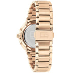 Tommy Hilfiger Jenna 1782296 40mm Women's Multi-Function Watch – Rose Gold Sunray & Rose Gold Stainless Steel Bracelet
