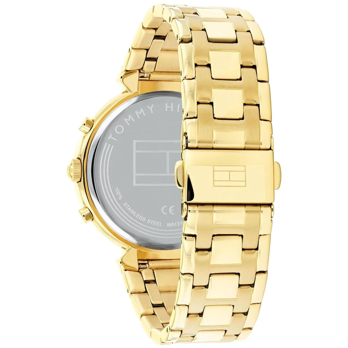 Tommy Hilfiger Ivy 1782344 38mm Women's Multi-Function Watch – Silver Sunray & Gold Stainless Steel Bracelet
