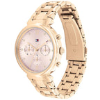 Tommy Hilfiger Ivy 1782345 38mm Women's Multi-Function Watch – Pink Sunray & Rose Gold Stainless Steel Bracelet