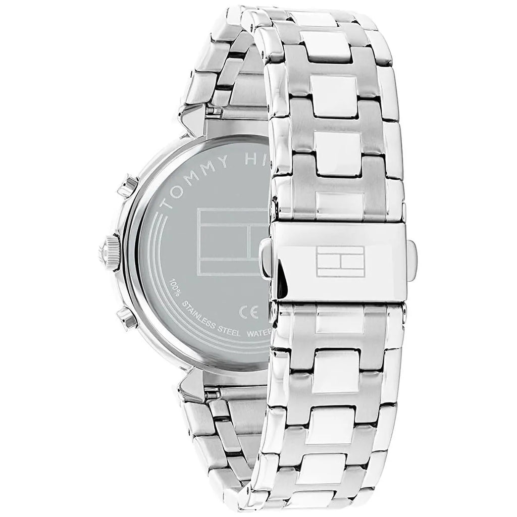Tommy Hilfiger Ivy 1782346 38mm Women's Multi-Function Watch – Grey Sunray & Silver Stainless Steel Bracelet