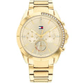 Tommy Hilfiger Signature 1782385 38mm Women's Multi-Function Watch – Gold & Gold Stainless Steel Bracelet