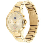 Tommy Hilfiger Signature 1782385 38mm Women's Multi-Function Watch – Gold & Gold Stainless Steel Bracelet