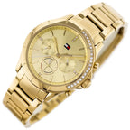 Tommy Hilfiger Signature 1782385 38mm Women's Multi-Function Watch – Gold & Gold Stainless Steel Bracelet