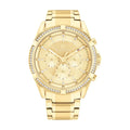 Tommy Hilfiger Kenzie 1782556 38mm Women's Multi-Function Watch – Gold Sunray & Gold Stainless Steel Bracelet