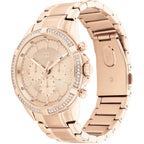 Tommy Hilfiger Kenzie 1782558 38mm Women's Multi-Function Watch – Rose Gold Sunray & Rose Gold Stainless Steel Bracelet