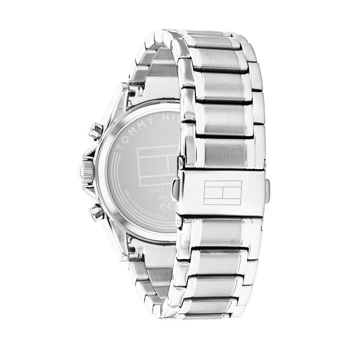 Tommy Hilfiger Kenzie 1782559 38mm Women's Multi-Function Watch – Red Sunray & Silver Stainless Steel Bracelet