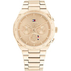 Tommy Hilfiger Carrie 1782577 38mm Women's Multi-Function Watch – Rose Gold Sunray & Rose Gold Stainless Steel Bracelet