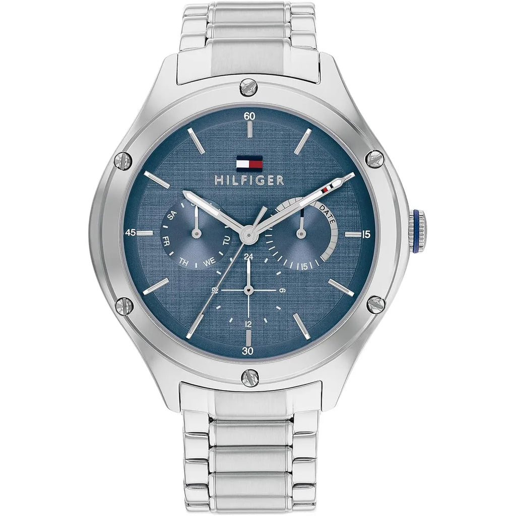 Tommy Hilfiger Lexi 1782657 38mm Women's Multi-Function Watch – Navy Blue & Silver Stainless Steel Bracelet