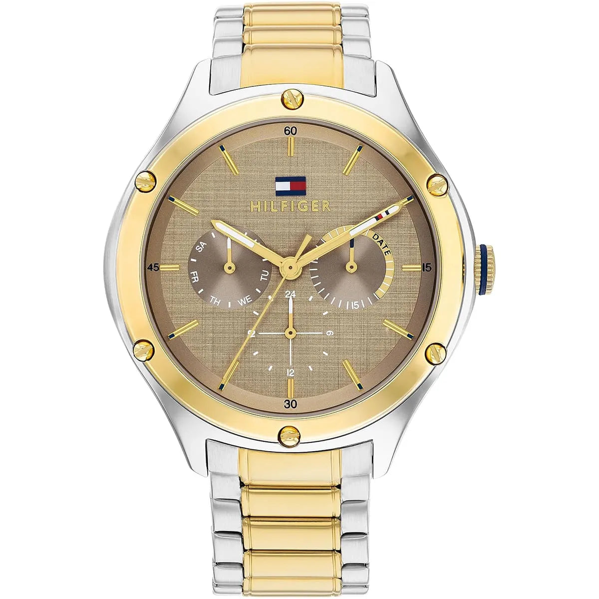 Tommy Hilfiger Lexi 1782658 38mm Women's Multi-Function Watch – Bronze & Two-Tone Stainless Steel Bracelet