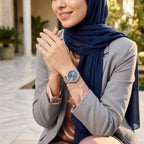 Tommy Hilfiger Lars 1782690 38mm Women's Multi-Function Watch – Light Blue & Silver Stainless Steel Bracelet
