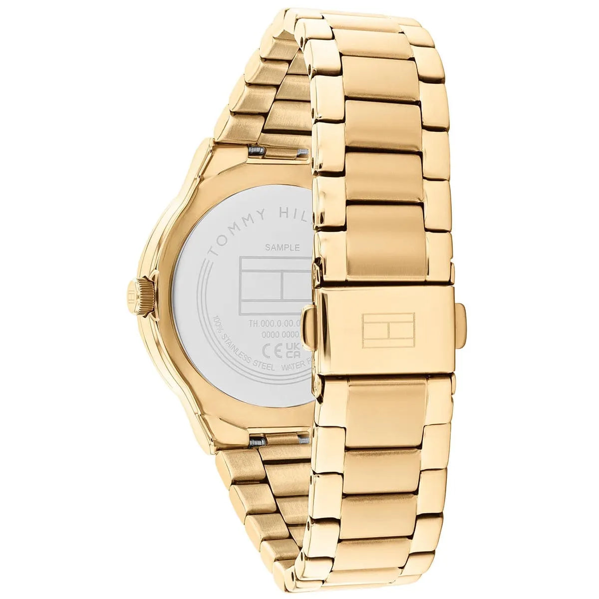 Tommy Hilfiger Piper 1782725 36mm Women's Quartz Watch – Bronze Sunray & Gold Stainless Steel Bracelet