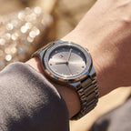 Tommy Hilfiger Piper 1782727 36mm Women's Quartz Watch – Grey Sunray & Silver Stainless Steel Bracelet