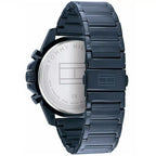 Tommy Hilfiger Decker 1791560 46mm Men's Multi-Function Watch – Blue & Blue Stainless Steel Bracelet