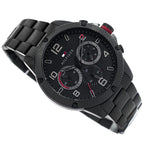 Tommy Hilfiger Blaze 1792030 46mm Men's Multi-Function Watch – Black & Black Stainless Steel Bracelet