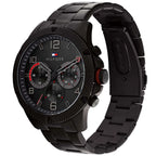 Tommy Hilfiger Blaze 1792030 46mm Men's Multi-Function Watch – Black & Black Stainless Steel Bracelet
