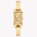 Michael Kors Empire MK4840 30mm Women's Quartz Watch – Gold with Gold Stainless Steel Bracelet