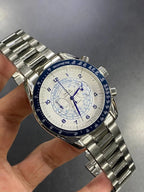 Omega Speedmaster Chronoscope 43mm Master Quality Chronograph – Silver Dial & Stainless Steel Bracelet