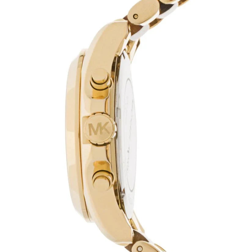 Michael Kors Bradshaw MK5696 43mm Women's Quartz Watch – Brown with Gold Stainless Steel Bracelet