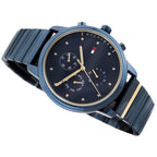 Tommy Hilfiger Blake 1781893 38mm Women's Multi-Function Watch – Navy Blue & Navy Blue Stainless Steel Bracelet